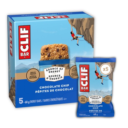 Clif Bar Energy Bars Chocolate Chip 340 g