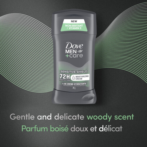 Dove Men+Care Antiperspirant Stick Sensitive Shield For 72H Sweat & Odour Protection 76 g