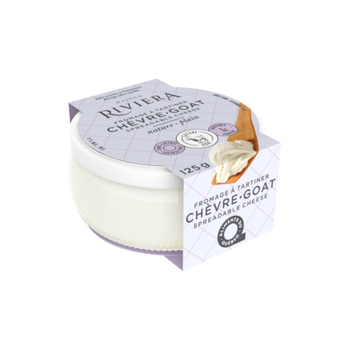 Maison Riviera Goat Cheese Spreadable Plain 125 g