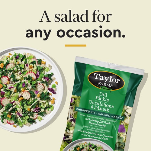 Taylor Farms Chopped Salad Kit Dill Pickle 333 g
