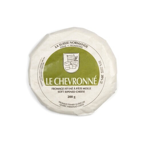 Plaisirs Gourmets Le Chevronné Soft Ripened Cheese 24% M.F. 200 g