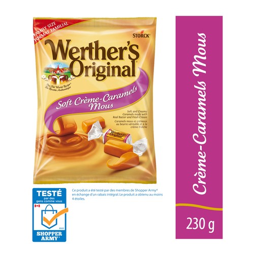 Werther's Original Candy Soft Creme Caramels 230 g