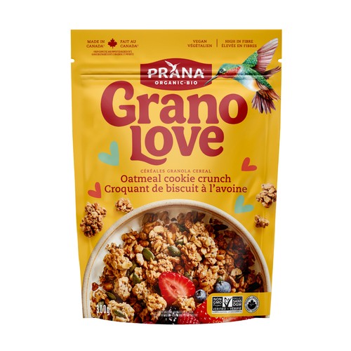 Prana Organic Granola Oatmeal Cookie Crunch 300 g