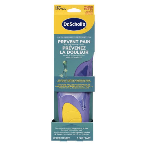 Dr. Scholl's Women Insoles Prevent Pain 1 Pair