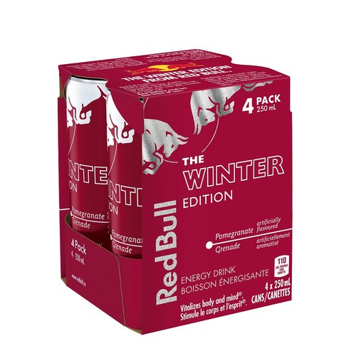 Red Bull Energy Drink Winter Pomegranate 4 x 250 ml (cans)