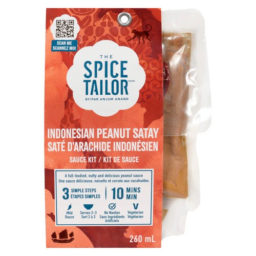 The Spice Tailor Sauce Kit Indonesian Peanut Satay 260 ml