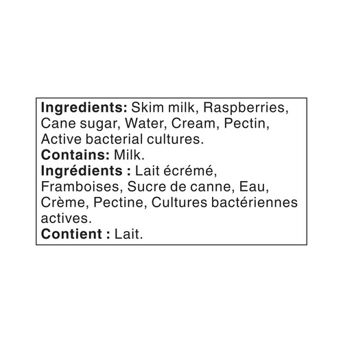 Siggi's Skyr Yogurt 2% Raspberry 650 g