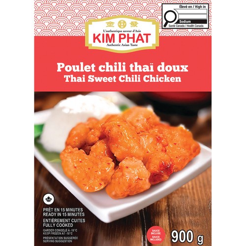 Kim Phat Frozen Chicken Thai Sweet Chili 900 g