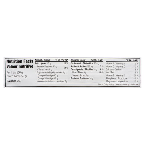 Clif Gluten-Free Whey Protein Bar Peanut Butter Chocolate 56 g