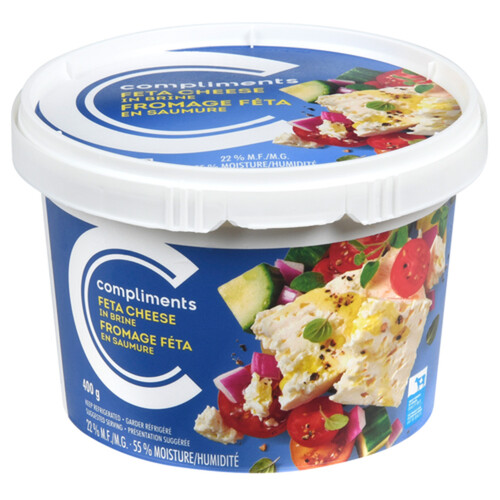 Compliments Cheese Feta 400 g