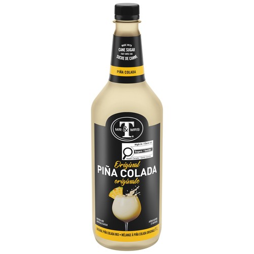 Mott's Mr & Mrs T's Drink Mix Pina Colada 1 L (bottle)