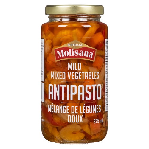 Regina Molisana Antipasto Mixed Vegetables In Oil Mild 375 ml