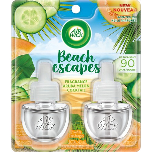 Air Wick Scented Oil Twin Refill Aruba Melon 2 x 20 ml