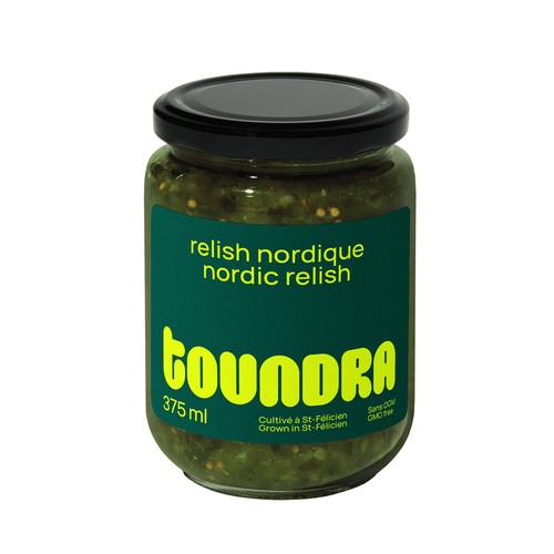 Toundra Cucumber Relish Crunchy 375 ml