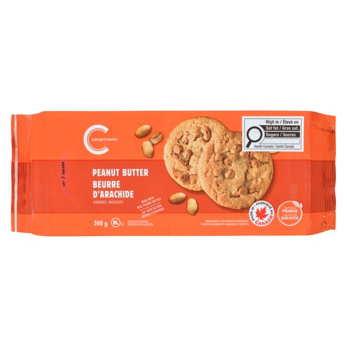 Compliments Cookies Peanut Butter 300 g