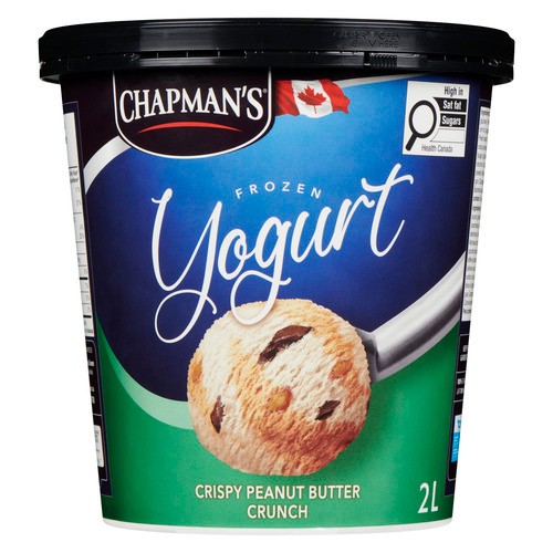 Chapman's Frozen Yogurt Crispy Peanut Butter Crunch 2 L