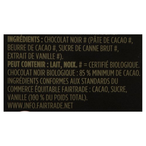 Green & Black's Organic Dark Chocolate Bar 85% Cocoa 90 g