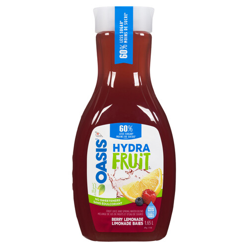 Oasis Refrigerated Juice Berry Lemon 1.65 L (bottle)