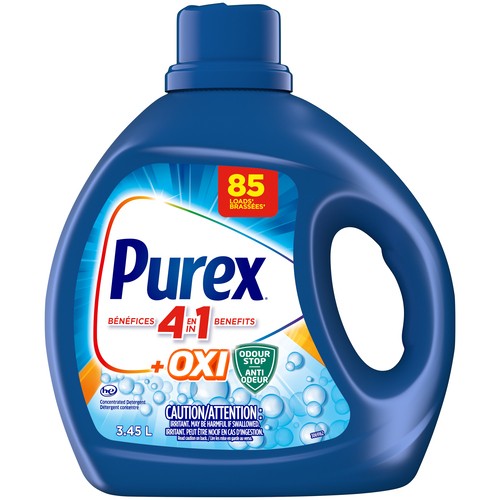 Purex Liquid Laundry Detergent Oxi & Odour 3.45 L
