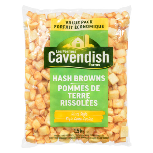 Cavendish Farms Frozen Chunky Diced French Fries 1.5 kg