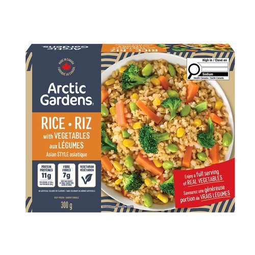 Arctic Gardens Rice with Vegetables Asian Style 300 g (frozen)