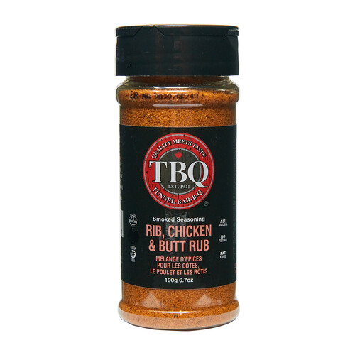 Tbq Smoked Seasoning Rib & Chicken Rub 190 g
