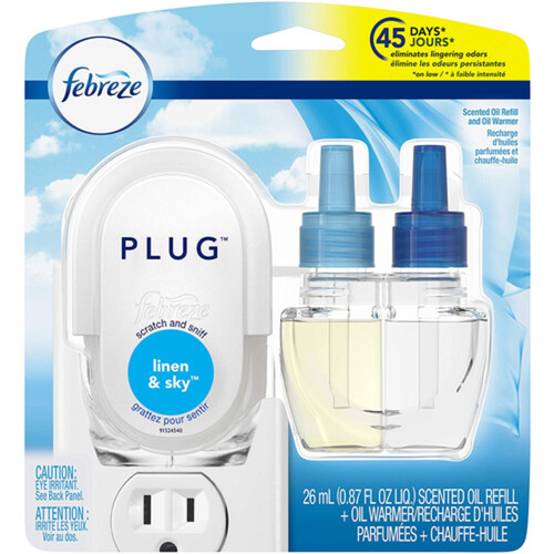 Febreze Plug Air Fresheners Linen & Sky 26 ml