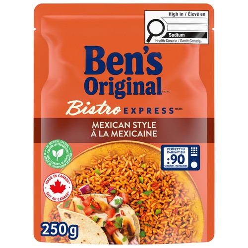 Ben's Original Bistro Express Rice Side Dish Mexican Style 250 g