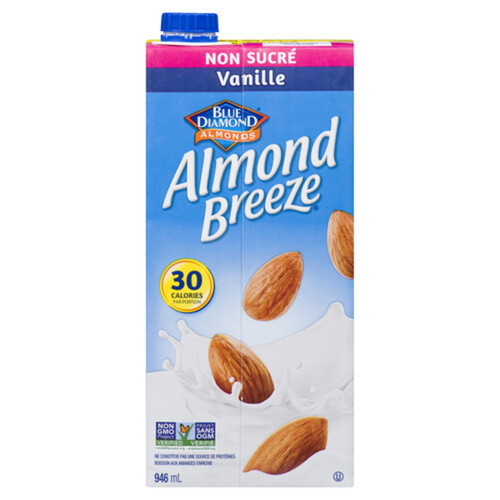 Blue Diamond Almond Breeze Unsweetened Vanilla 946 ml