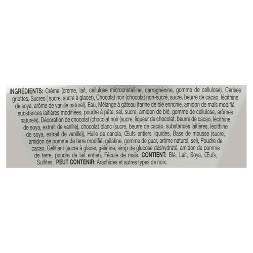 Laura Secord Cake Black Forest 80 g (frozen)