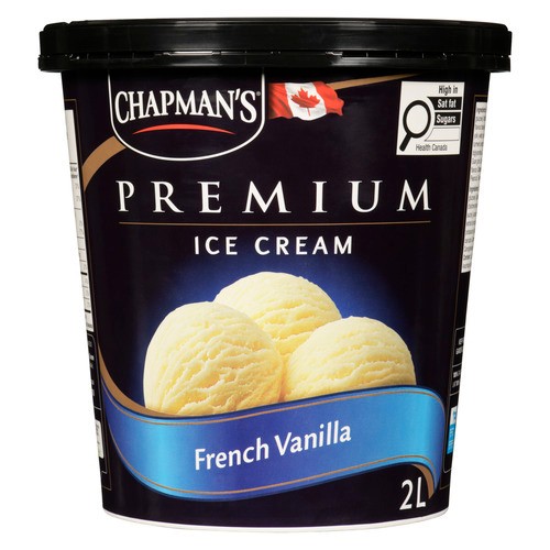 Chapman's Ice Cream Premium French Vanilla 2 L