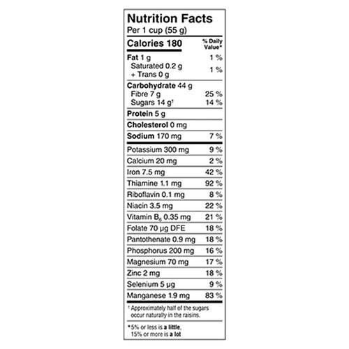 Kellogg's Cereal Raisin Bran 375 g
