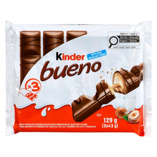 Kinder Bueno Chocolate Bars 3 x 43 g