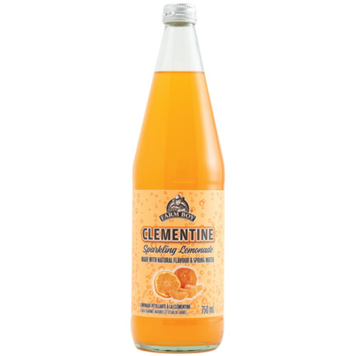 Farm Boy Sparkling Lemonade Clementine 750 ml (bottle)