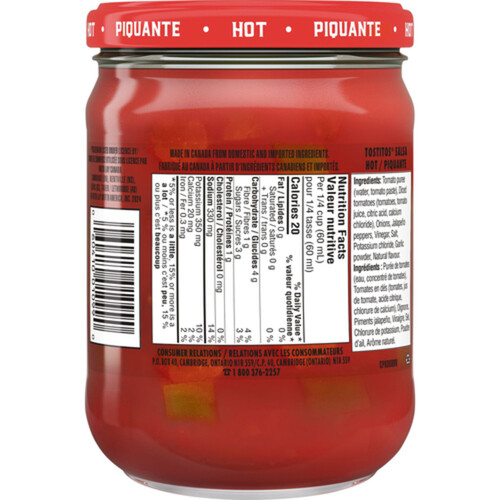 Tostitos Salsa Hot 418 ml