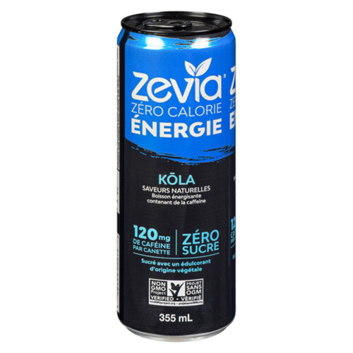 Zevia Energy Drink Kola 355 ml (can)