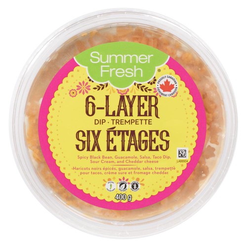 Summer Fresh 6-Layer Dip Mild Heat 400 g