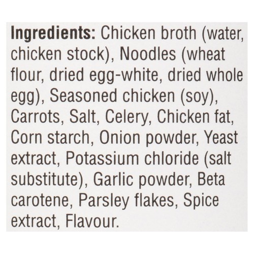 Campbell's Condensed Soup Light Homestyle Chicken Noodle 284 ml