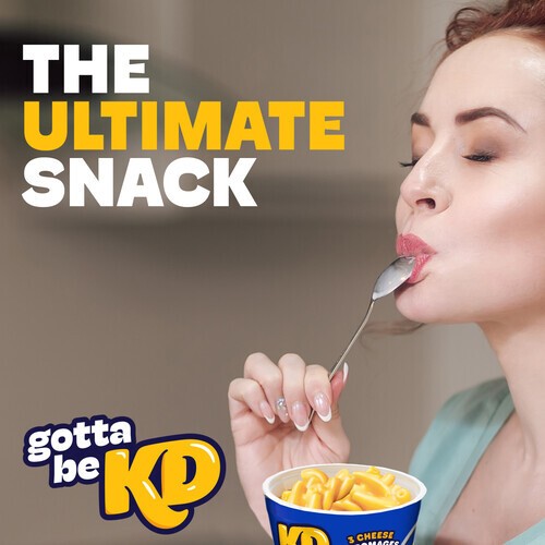 Kraft Dinner Macaroni & Cheese Snack Cup 3 Cheese 58 g
