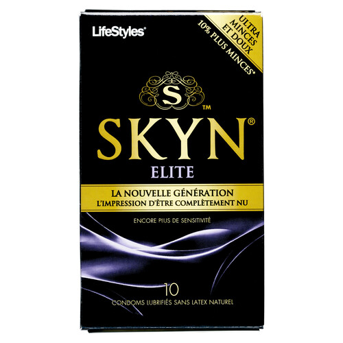 LifeStyles Skyn Elite Condoms Latex Free 10 EA 