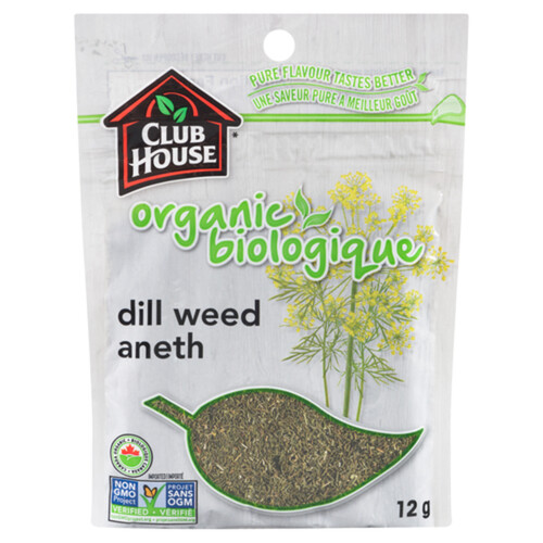 Club House Organic Dill Weed Bag 12 g