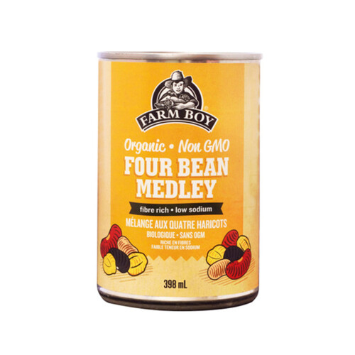Farm Boy Organic Four Bean Medley 398 ml