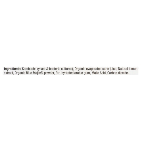Tonica Organic Kombucha Blue Lemonade 1.1 L (bottle)