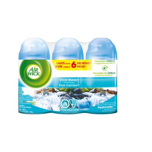Air Wick Freshmatic Fresh Waters Refill 3 x 180 g