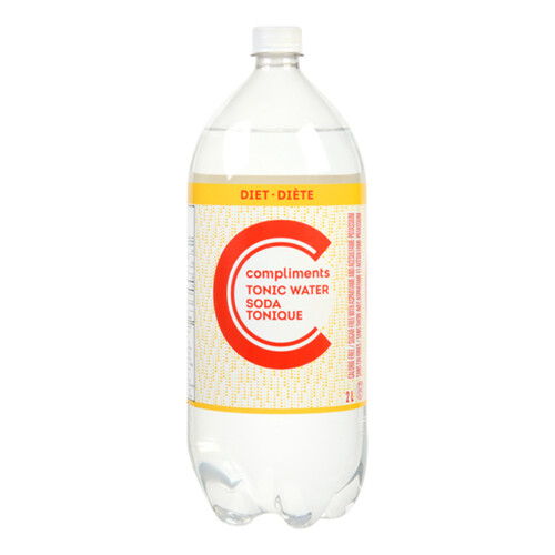Compliments Tonic Water Soda Diet 2 L (bottle)