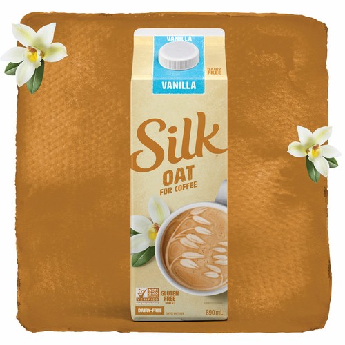Silk Dairy-Free Oat For Coffee Creamer Vanilla 890 ml