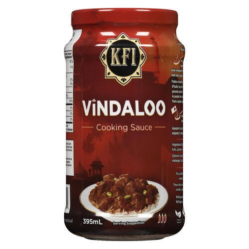 KFI Vindaloo Cooking Sauce 395 ml