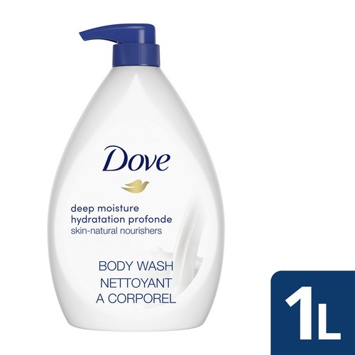 Dove Body Wash With Pump Deep Moisture 1 L