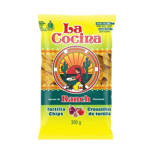 La Cocina Tortilla Chips Dijon Ranch 300 g