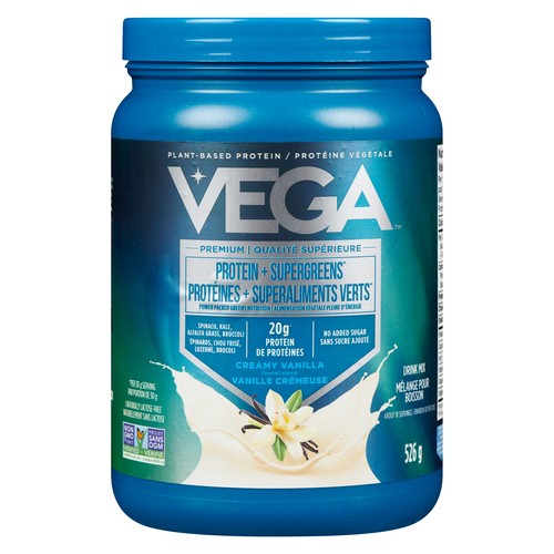 Vega Gluten-Free Protein & Greens Drink Mix Vanilla 526 g